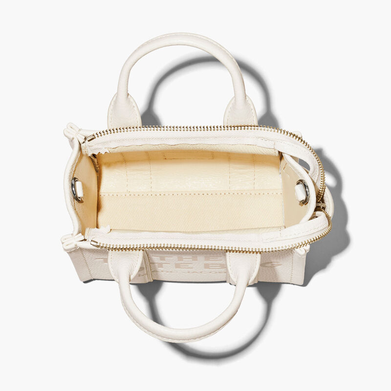 MARC JACOBS The Leather Mini Tote Bag image number 10